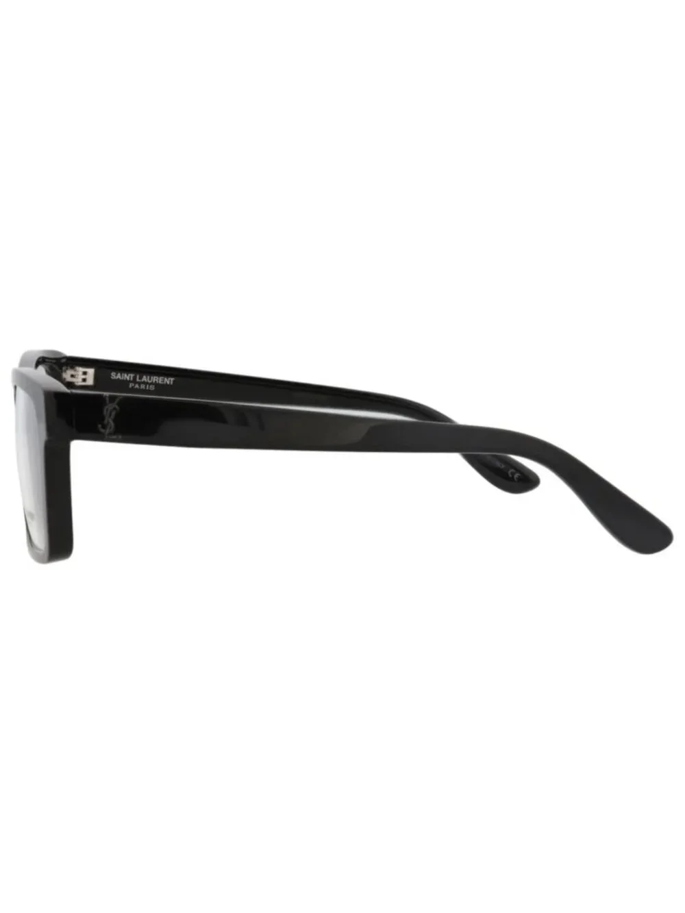 New Saint Laurent Women's Eyeglasses Square Rectangle Acetate Frame Unisex Black